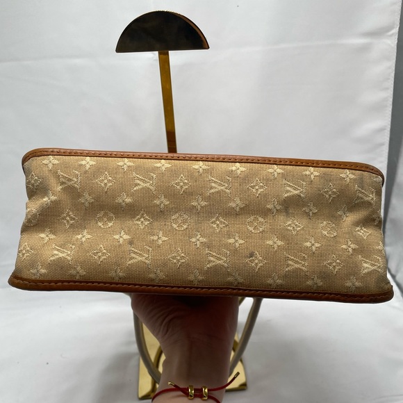 LV mini lin handbag - Picture 5 of 9